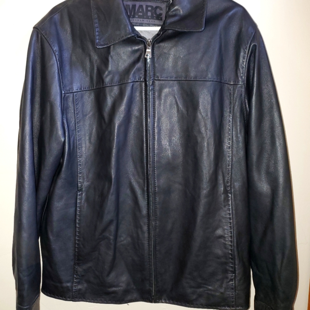 MSRP $350 Marc Of New York : Andrew Marc beautiful leather jacket